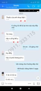 Phản hồi bệnh nhân chữa bệnh lậu 10 3